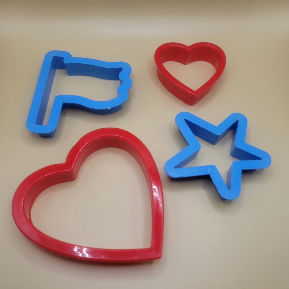Patriotic Vintage Cookie Cutter Lot